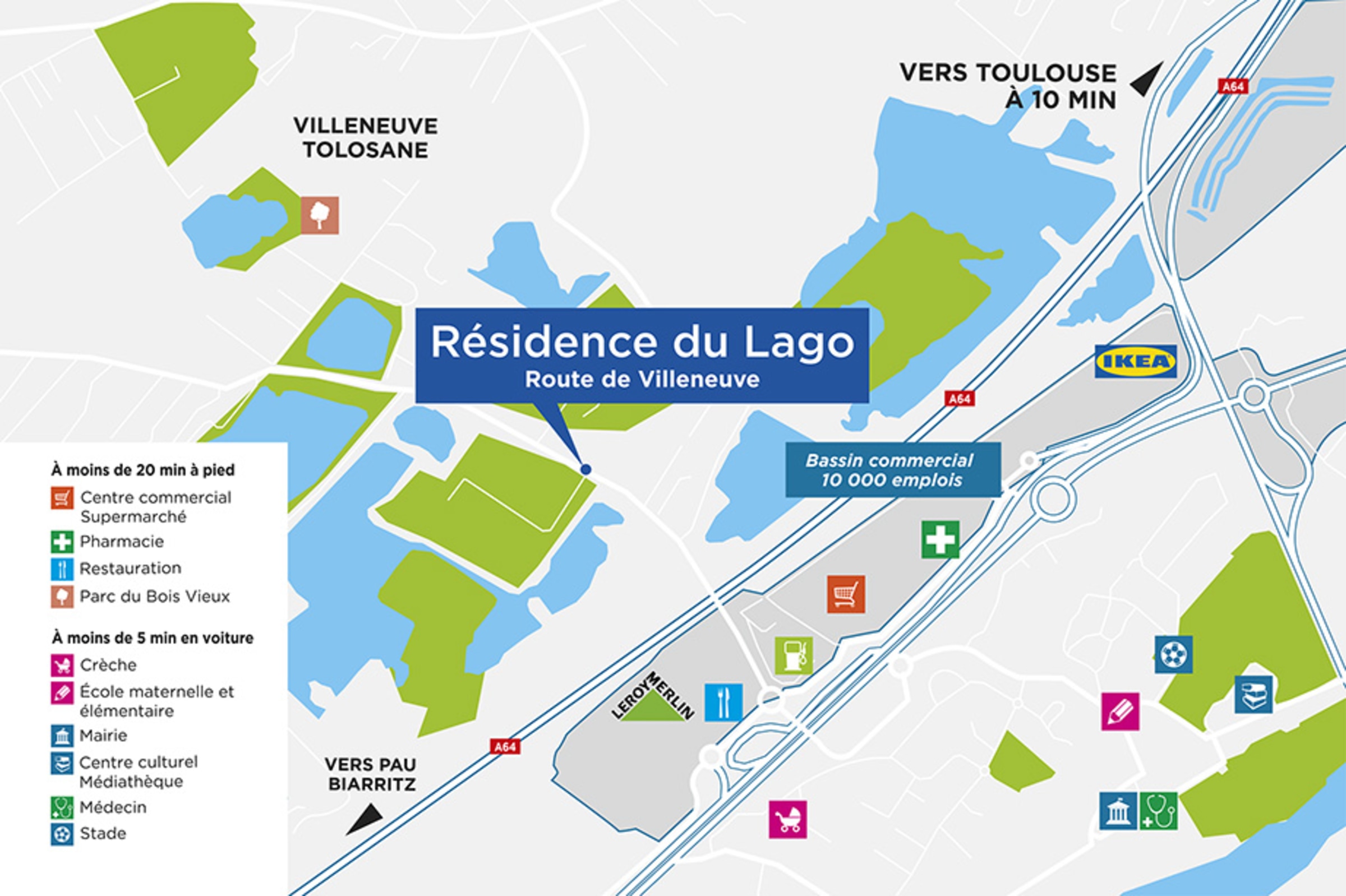 Programme immobilier neuf à Roques