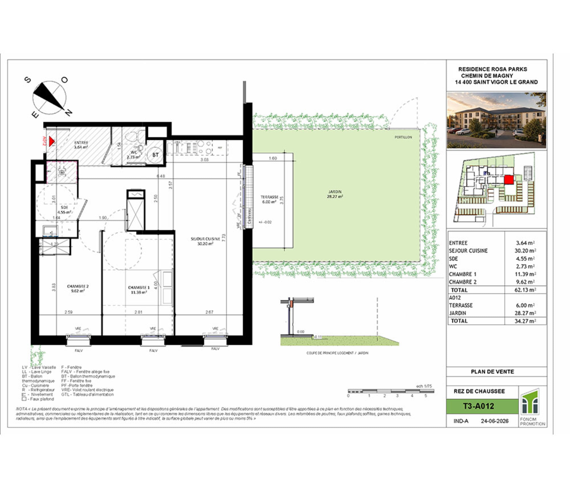 Programme immobilier neuf à Saint-Vigor-le-Grand
